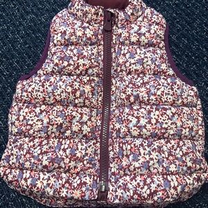 Baby GAP ColdControl Floral Puffer Vest | 6–12 Months | NWOT